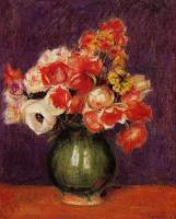 Renoir, Pierre Auguste - Flowers in a Vase